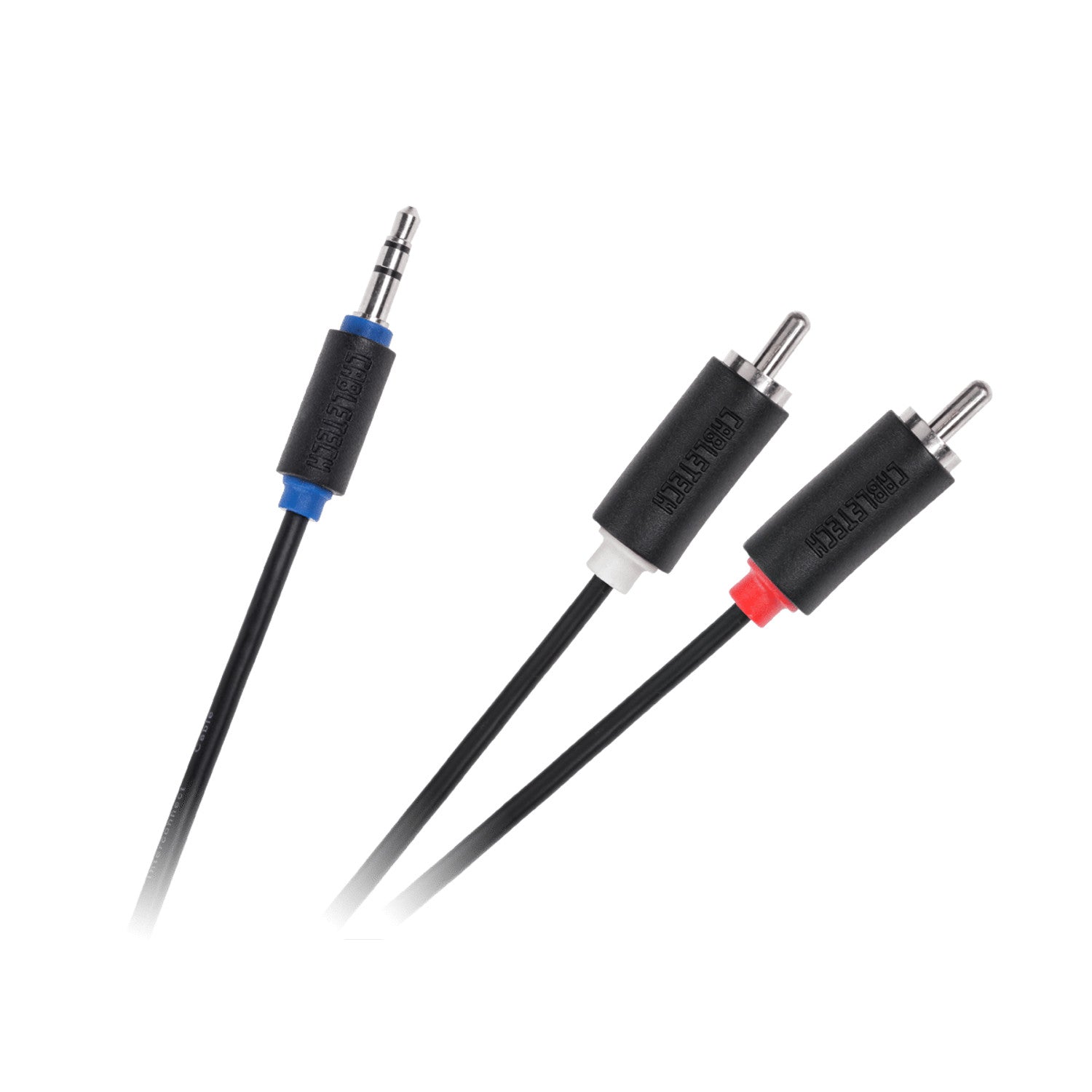Hama Audiokabel 3,5 Mm Klinke Auf 2x Cinch (RCA) – 1,5 M, Schwarz, Für MP3-Player & Verstärker
