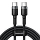 USB-C PD 2.0 200cm Baseus Cafule CATKLF-ALG1 Quick Charge 3.0 5A cable with 100W fast charging support