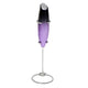 Adler milk frother, with stand, purple and black, AD 4499