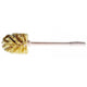 Elegant Starmann Toilet Brush – Beech Wood Handle with Tampico Bristles (Model 6/306F)