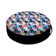 Bertoni cat bed, pellet insert, 50cm diameter, meow pattern, EE130