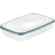Keeeper food container, 2.4 l capacity, transparent, Franco