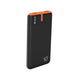 Tracer Powerbank, 10000 mAh, black and orange, USB C, 2A, EnerGo