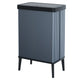 Curver waste garbage can, for segregation, on legs, blue, capacity 54l, Verto
