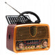 BLOW RA10 solar analog AM/FM BT portable radio retro style