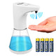Promedix automatic dispenser, dispenser container for liquid soaps, disinfectant liquids, 480ml, 4xAA PR-530 + 4x Varta Industrial LR6/AA R-06 batteries
