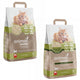 Clumping litter, classic, crushed, 7 liters + clumping litter, green tea, crushed, 7 liters, Animax