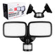 Maclean LED wall lamp, with PIR sensor, 20W, 1500lm, IP65, neutral white 4000K, black, MCE524 B