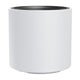 Prosperplast flower pot, with insert, frost resistant, height 29cm, white, Heos