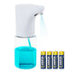 Promedix automatic dispenser, dispenser container for liquid soaps, disinfectant liquids, 300ml, white, PR-540 W + 4 AA batteries Varta Industrial