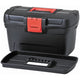 Curver toolbox, organizer with compartments, black, Herobox Basic 16'' 193603