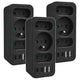Current socket x3 + 4xUSB Maclean, splitter with 3 sockets, 2xUSB A, 2xUSB C PD 20W, 1x16A + 2x6A, MCE248 F/B, 3 pieces