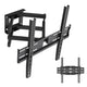 Maclean TV Mount / Bracket, max VESA 400x400, 32-70", up to 40 kg, black, tilt adjustment +12°–-12° and swivel adjustment +60°–-60°, MC-192