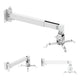 Maclean Wall-Mounted Projector Bracket/Hanger, White, up to 20 kg, MC-205 W