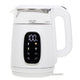 1.7L glass electric kettle with temperature control, LED, 40–100°C, Adler AD 1305 WS white