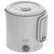 Adler electric kettle, travel kettle, double walls, capacity 0.8 l, max. power 650 W, gray, AD 1388