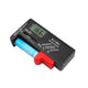 Lamex Digital Battery and Rechargeable Battery Tester, LCD display, compact size, requires no additional power source