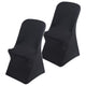 GreenBlue Black Catering Chair Cover, 88x50x45 cm, Spandex, GB373, 2 pieces