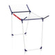 Leifheit Pegasus 180 Solid Clothes Dryer, 18 m of lines, sturdy parallel legs, weather-resistant, 2 laundry hooks, 81514