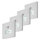 Lunca LED 1W IP20 White 3000, 4500, 6500 K Light with Motion Sensor and Light Sensor, 77198, 4 pieces