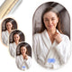 Cronos Heated Mirror, oval, 50x80 cm, LED in three colors, IP44 protection, anti-fog system