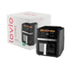 LOVIO DualHeat XXL Ceramic LVAF004BK 9L 2000W Oil-Free Air Fryer, Black