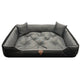 Dog Bed 75x65, Basic, Gray, Waterproof, Dogs4life