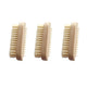 Starmann LUX Hand Brushes, 100% Natural, 3-Pack