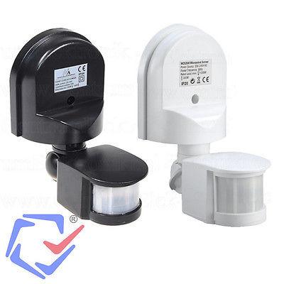Security Light PIR Motion Detector Auto Switch Sensor Long Range 180