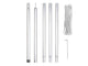 Perel GSSK1 Mounting Pole for Garden Shade Sail with Guy Rope