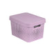 Curver Openwork Container With A Lid Infinity 17L Pink