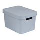 Storage box with lid Curver Infinity 17L gray