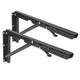 Maclean MC-876 Wall Brackets Folding Shelf Mount Table 50kg Solid Set Assembly Elements