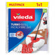Replacement mop refill pad for Vileda Easy Wring & Clean Turbo 2in1 - Multipack, 2pcs in 1 Pack