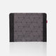 Laptop sleeve for a 13-inch notebook, made of eco-friendly felt, with a "Cube" print design