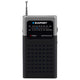 Blaupunkt PR4BK Pocket Radio AM/FM Portable Radio Telescopic Antenna Pocket Size Built-in 1.5" Speaker Battery Operated