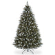 PVC Premium Spruce Snow White Christmas Tree with PE 220 branches