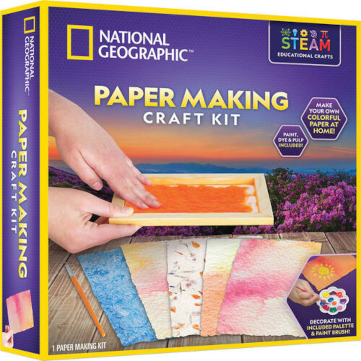 National Geographic Screen Printing Craft Kit by National