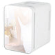Adler AD 8085 Mini portable refrigerator with mirror 4L - cools and heats