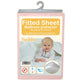 Snibbs waterproof sheet, pink, 60x120 cm, T-SNI-100232