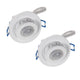 Maclean MCE143 Double Infrared Motion Sensor Detector PIR 2 PCS Automatic Universal 8m