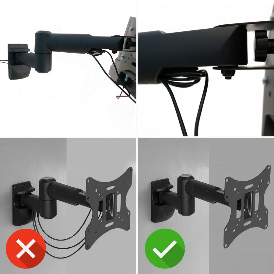 Maclean MC-503A TV Wall Mount Bracket Mount Holder 23’’- 42’’ LED PLASMA LCD Universal