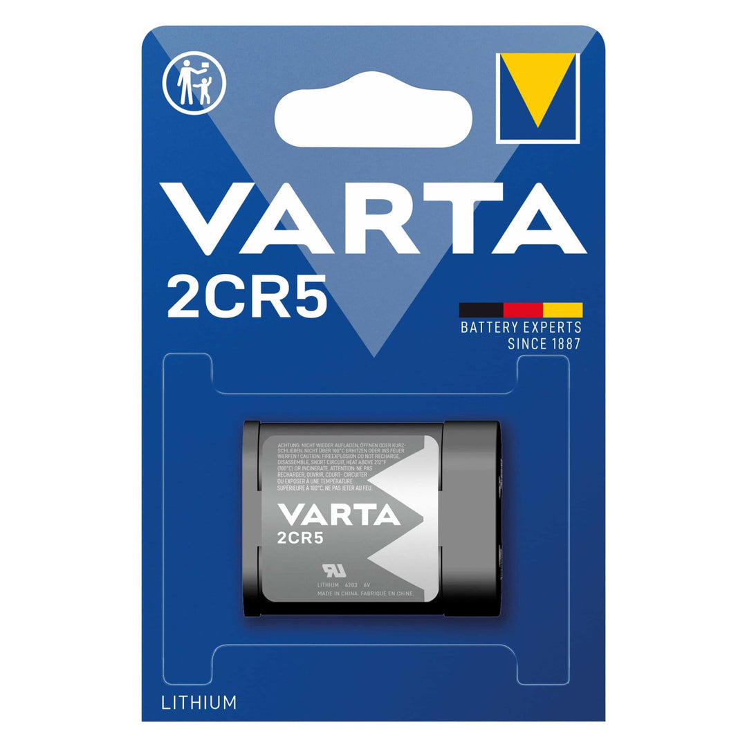 Varta 2CR5 6V Lithium Battery for Cameras