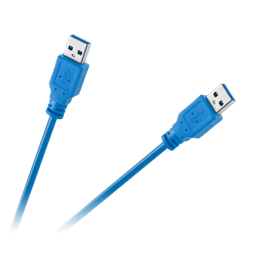 Cable USB 3.0 AM to AM 1.8m blue cable KPO2900