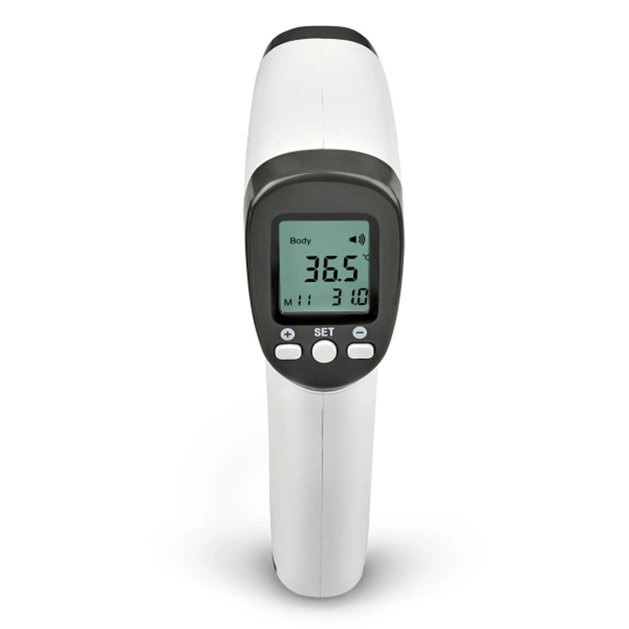 Tech-Med Non-Contact Thermometer, LCD Display, 32-Result Memory, TM-F03BB