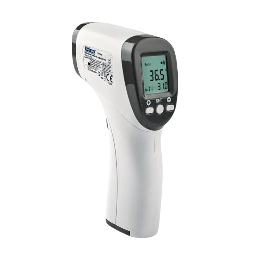 Tech-Med Non-Contact Thermometer, LCD Display, 32-Result Memory, TM-F03BB