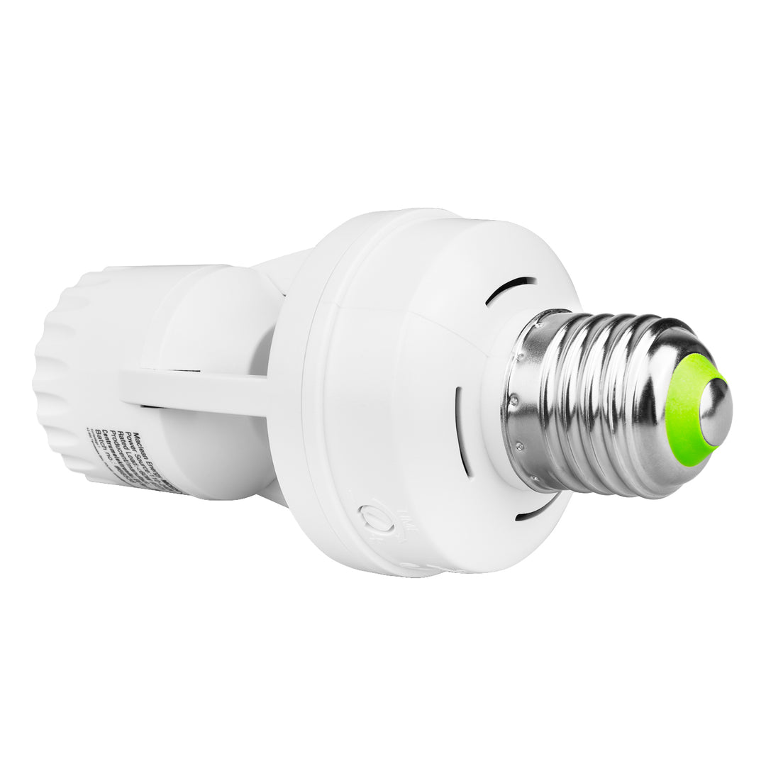 PIR Infrared Motion Sensor Detector Lamp Bulb Holder E27 LED Light Socket Switch MCE24