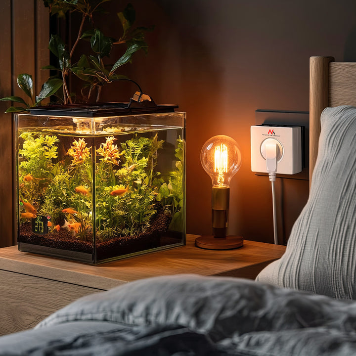 Digital timer, random function, timer, 10 programs, max 156 programs, type E, 3600W, Maclean MCE30