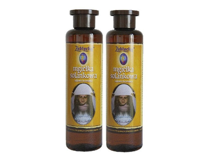 Solesebel Brine Solution Zabłocka 950 ml pH 7.4, Perfect for Inhalations Polish Healing Water Saline