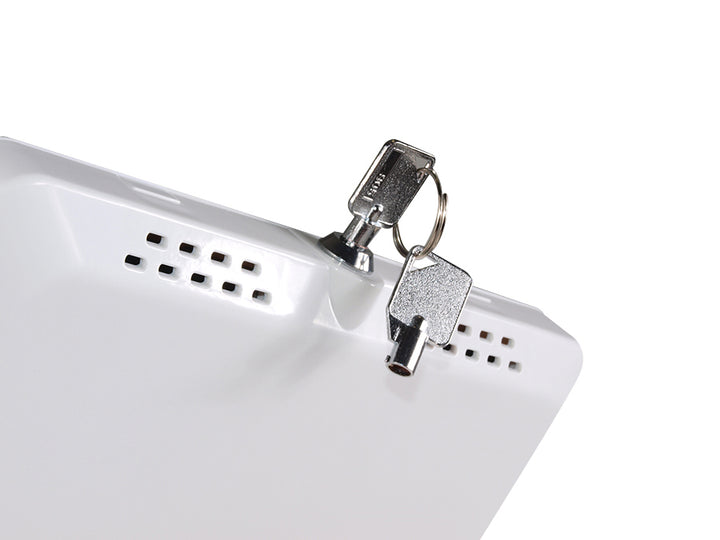 Maclean MC-645 Anti Theft Floor Tablet Stand Secure Lock Universal Display VESA iPad Samsung Galaxy